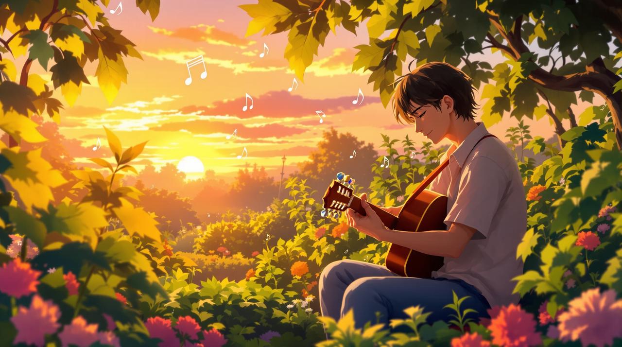 漫剧合集新闻 - 漫剧合集《奶奶的菜园》主题曲登顶治愈音乐榜