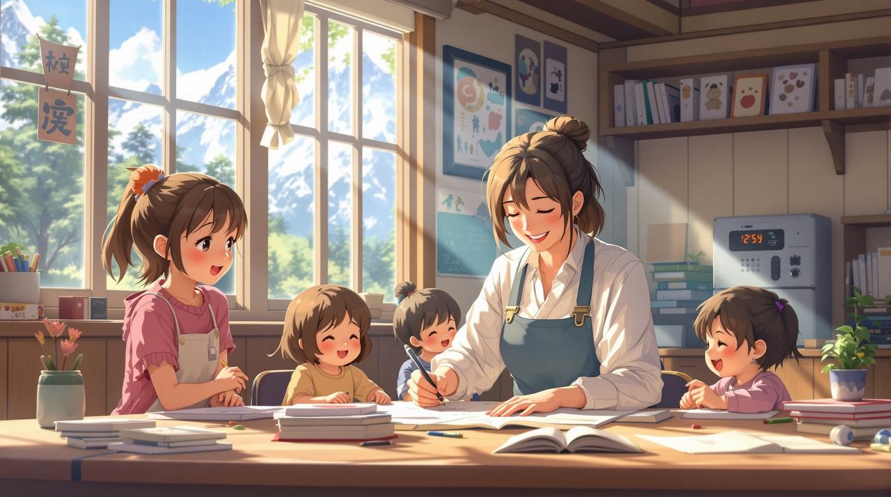 漫剧合集客户案例 - 公益动画短片《微光》—— 山区儿童教育关爱项目