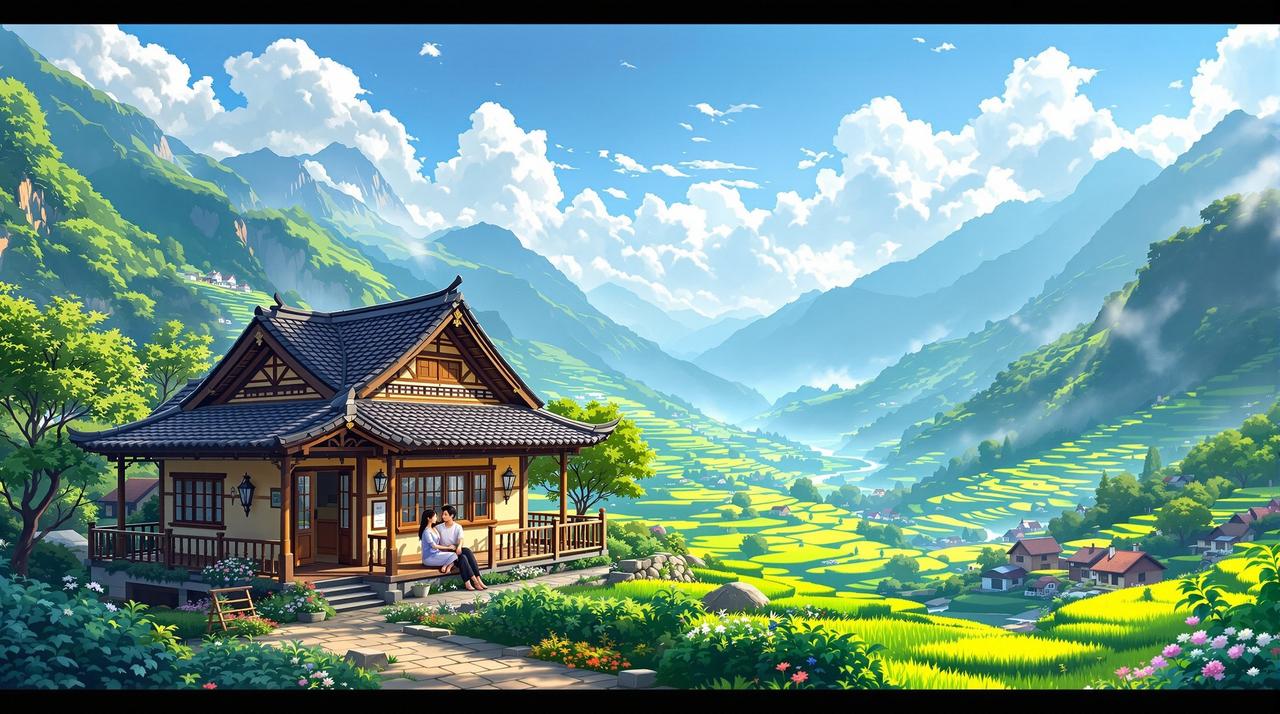 漫剧合集客户案例 - 旅游宣传动画《山居岁月》—— 乡村旅游振兴项目